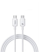 Кабель Baseus Crystal Fast Charging Type-C - Type-C 100W 2 м P10383100211-01 CB000132 Белый 6932172683290
