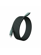 Кабель для быстрой зарядки Xiaomi Magnetic Fast Charging Data Cable USB-C - USB-C 6A 1метр BHR9835CN зеленый 6932554412159