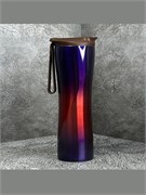 Термокружка с заварником Kiss Kiss Fish MOKA Smart 430мл SP-U45CW Красно-фиолетовый 6939427201995