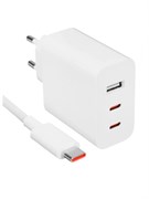 Сетевое зарядное устройство Xiaomi Charger 67W с кабелем C+C A07ZMEU 2C1A BHR7493EU Белый 6941812737941