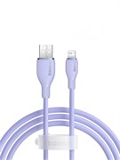 Кабель Baseus Pudding Series Fast Charging  USB - Lightning 2.4A 2м P10355700511-01 фиолетовый 6932172634162