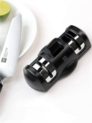 Точилка для кухонных ножей ручная Huohou HU0045. черный 6970960060458