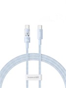 Кабель Baseus Gem Purely Lucent Type-C - Type-C 100W 2m P10373000311-01 CB000092 Голубой 6932172658762