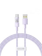 Кабель Baseus Gem Purely Lucent USB - Type-C 100W 2m P10373002511-01 CB000094 Фиолетовый 6932172658700