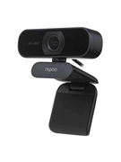 Веб камера rapoo C260 1080p FULL HD USB с микрофоном для компьютера и ноутбука черный 6940056198471