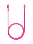 Кабель для зарядки и передачи данных TTEC USB-C - USB-C 60W PD / QC 1.2 м 2DK59NP розовый 8694470827407
