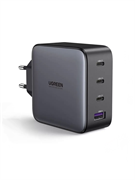 Сетевое зарядное устройство UGREEN CD226 (40747) Nexode 100W USB-A + 3*USB-C GaN Tech Fast Charger EU серый 6957303847471
