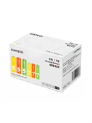 Батарейки алкалиновые Cuktech B10 Rainbow Alkaline Battery ZI5 АА LR6 12 шт. +  ZI7 ААА LR03 12 шт. 6973886190186