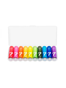 Батарейки алкалиновые Cuktech Rainbow ААА LR03, 1.5В комплект 10 шт. 6973886190162