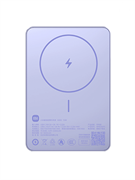 Внешний аккумулятор Xiaomi Magnetic Ultra-Thin Power Bank 5000 mAh 7.5W WPB0507S BHR07Z0CN фиолетовый 6932554434731