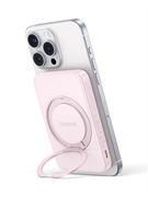 Внешний аккумулятор Baseus MagSafe PicoGo Qi2 Ultra-Slim Magnetic Power Bank 5000mAh 20W PPPG-0520S (P10076800413-00) розовый 6932172677602