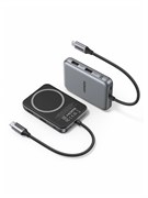 Многофункциональный хаб 7 в 1 с магнитным креплением Ugreen CM896 65759 Серый 6941876267590