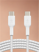 Кабель для зарядки Belkin BoostCharge 100W PD USB-C - USB-C 2.0 Cable CAB014BT3MWH 3 метра, белый 745883842124