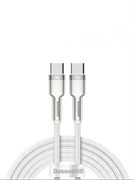 Кабель Baseus Rapid Charge Type-C - Type-C 100W 2м CATJK-D02 Белый 6953156202375