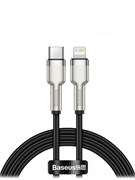 Кабель Baseus Type-C - Lightning Quality Zinc Alloy 20W 0.25м CATLJK-01 чёрный 6953156202054