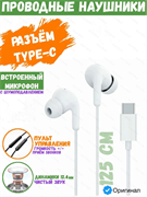 Проводные наушники с микрофоном Xiaomi Type-C Earphones M2413E1 BHR8926CN белый 6941812793114
