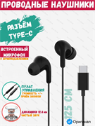 Проводные наушники Xiaomi Type-C Earphones M2413E1 BHR8930GL черный 6941813793151