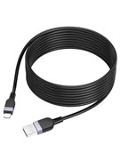 Кабель для зарядки Hoco X109 Usb - Lightning 3м Черный 6942007636346