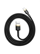 Кабель Baseus Color Blocking Design USB - Lightning 2А 3м CALKLF-RV1 Черный 6953156296329