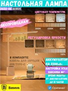 Лампа настольная светодиодная Baseus Smart Eye DGZG-02 5 Вт  белый 6953156204980