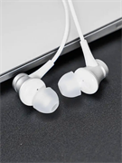 Наушники проводные внутриканальные Xiaomi Mi In-Ear Headphones Basic HSEJ03JY серебристый 6970244522191