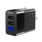 Зарядное устройство Baseus Duke Universal Travel Charger (EU+UK+US) 3.4 A Max (CCALL-GJ01) черный 6953156267572