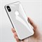 Защитное стекло для iPhone X/XS Baseus 0.3mm All-coverage Arc-surface Back Tempered Glass (SGAPIPHX-4D0S) белый 6953156269743