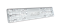 Пластиковая рамка номерного знака RCS-Light белая 1шт - фото 14452