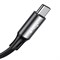 Кабель Baseus Fabric 3-in-1 Flexible Cable USB - Micro USB+Lightning+Type-C 3,5A 1.2м серый (CAMLT-BYG1) 6953156289116 Кабель Baseus Fabric 3-in-1 Flexible Cable USB - Micro USB+Lightning+Type-C 3,5A 1.2м серый (CAMLT-BYG1) 6953156289116