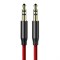 AUX кабель Baseus Yiven Audio Cable M30 1м красный (CAM30-B91) 6953156257177