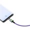 Кабель магнитный Baseus Zinc Magnetic Cable USB - Type-C 3A 1м фиолетовый (CATXC-A05) 6953156294851 - фото 15310 Кабель магнитный Baseus Zinc Magnetic Cable USB - Type-C 3A 1м фиолетовый (CATXC-A05) 6953156294851 - фото 15310