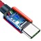 Кабель Baseus Double fast charging USB - Type-C 5A 1м красный (CATKC-A09) 6953156285804