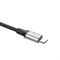 Кабель Baseus Rapid Series USB Type-C - Lightning 2A 1м черный (CATSU-S1) 6953156256781 - фото 15476 Кабель Baseus Rapid Series USB Type-C - Lightning 2A 1м черный (CATSU-S1) 6953156256781 - фото 15476