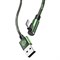 Кабель Baseus Camouflage Mobile Game Cable USB - Lightning 2,4A 1м зеленый (CALMC-A06) 6953156290518