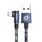 Кабель Baseus Camouflage Mobile Game Cable USB - Lightning 1,5A 2м синий (CALMC-B03) - фото 15522