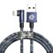 Кабель Baseus Camouflage Mobile Game Cable USB - Lightning 2,4A 1м синий (CALMC-A03) 6953156290501
