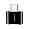 Переходник Baseus USB female to Type-C male adapter converter черный (CATOTG-01) - фото 16099