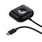USB-концентратор Baseus Square Round 4in1 USB HUB Adapter Type-C - USB 3.0+3xUSB 2.0 (CAHUB-BY01) 6953156297111