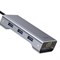 USB-концентратор Baseus Square Desk Type-C Multi-functional HUB (CATXF-A0G) 6953156292055