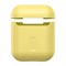 Чехол для Airpods Baseus Ultrathin Series Silica Gel Protector (WIAPPOD-BZ0Y) желтый 6953156295162