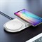 Сетевая зарядка Baseus Dual Wireless Charger plastic (WXSJK-02) белый 6953156276901