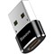 Переходник Baseus Mini Type-C female to USB male adapter converter (CAAOTG-01) черный - фото 18602