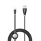 Кабель Baseus Big Eye Digital Display USB - Lightning 1,2м черный (CALEYE-01) 6953156281738