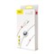 Кабель Baseus Big Eye Digital Display USB - Lightning 1,2м белый (CALEYE-02) 6953156281745