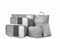 Комплект органайзеров для чемодана 6 в 1 WIWU Toiletries Organizer Bag серый - фото 19085