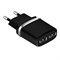Зарядное устройство Hoco C12 2USB 2,4 А черный 6957531063094