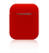 Чехол-футляр для Apple Airpods case Cheap silicone красный - фото 20086