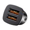 Автомобильное зарядное устройство Baseus Square Metal A+A 30W Dual QC3.0 (CCALL-DS01) черный 6953156284180 - фото 20470 Автомобильное зарядное устройство Baseus Square Metal A+A 30W Dual QC3.0 (CCALL-DS01) черный 6953156284180 - фото 20470