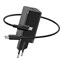 Сетевое зарядное устройство Baseus GaN Mini Quick Charger C+C 45W EU (CCGAN-M01) черный - фото 21207