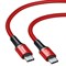 Кабель Baseus Halo Data Cable PD2.0 60 W Type-C - Type-C 3A 2м красный (CATGH-K09) 6953156216297